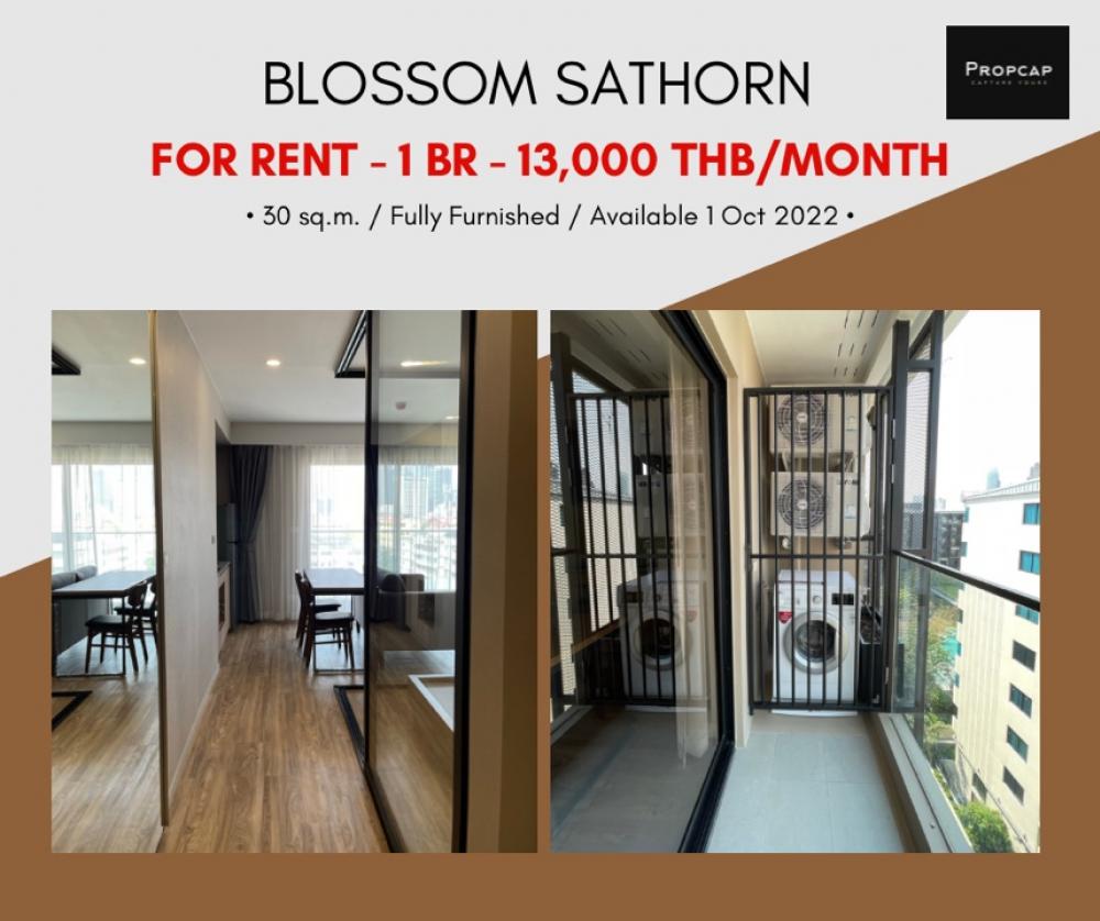 สาทร 💥 Blossom Condo at Sathorn-Charoenrat🔴🟢🟡