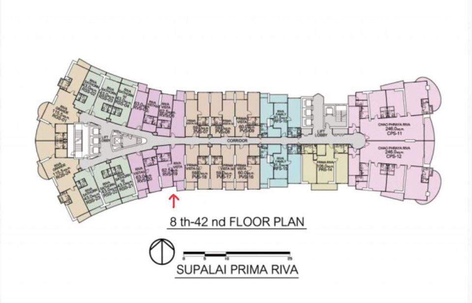 ว่าง  ก.ค. 2568 💥 Supalai Prima Riva🔴🟢🟡